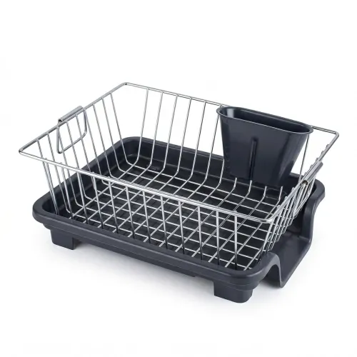 Image of Premium Stainless Steel Dish Rack for Kitchen 