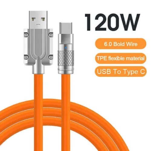 Image of Umake Premium USB-A to Type-C Cable 1m 120W