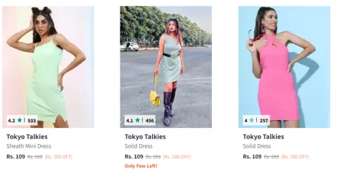 Image of Premium Women Dresses From ₹109