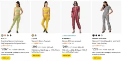 Premium Womens Tracksuits From ₹286
