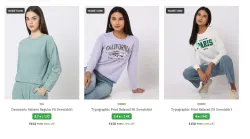 Premium Womens Sweatshirts From ₹102 