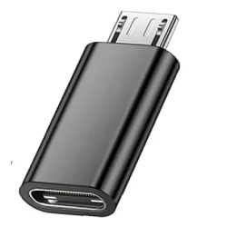 PremiumAV USB-C to Micro USB (V8) Adapter, Fast Charging & Data Sync