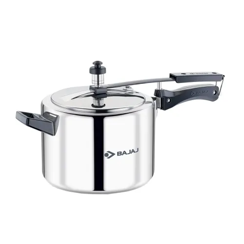 Image of Bajaj PCX 45 SS Stainless Steel Pressure Cooker 5 Litres