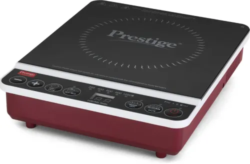 Image of Prestige 1200W Induction Cooktop Red