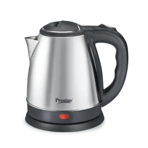 Image of Prestige 1.5L PKOSS Stainless Steel Electric Kettle | 1350 Watts | Elegant Design | Cool-touch Handle and Lid | Automati