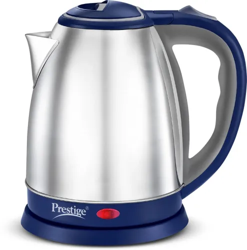 Image of Prestige Atlas Electric Kettle  (1.5 L, Blue, Silver)