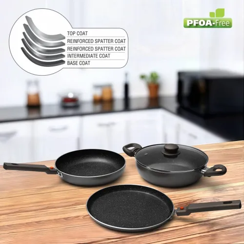 Image of Prestige Festival Non-Stick Cookware Set