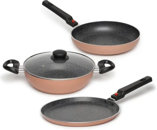 Image of Prestige Festival Pack Cookware Set  (Aluminium 3Piece)