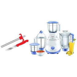Prestige Iris 750W Mixer Grinder+SS Gas Lighter PGL-03 with Knife