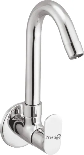 Image of Prestige Ocean Sink Cock Pillar Tap Faucet (Wall Mount Installation Type)