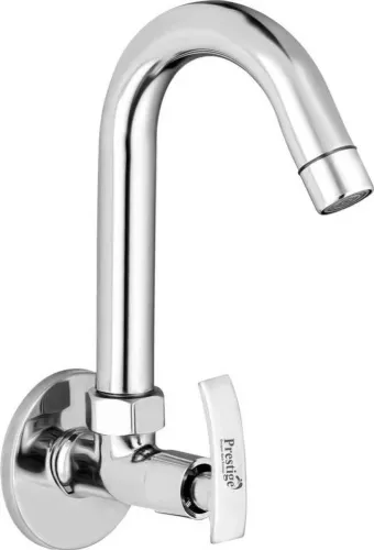 Image of Prestige Passion Chrome Wash Basin Faucet, Wall Mount