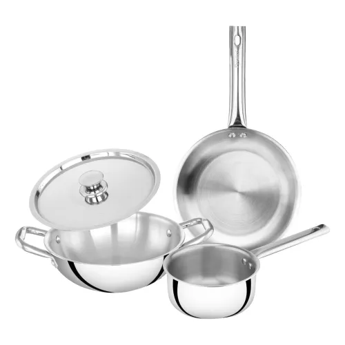 Image of Prestige TRIPLY 4 Pc Cookware Set 