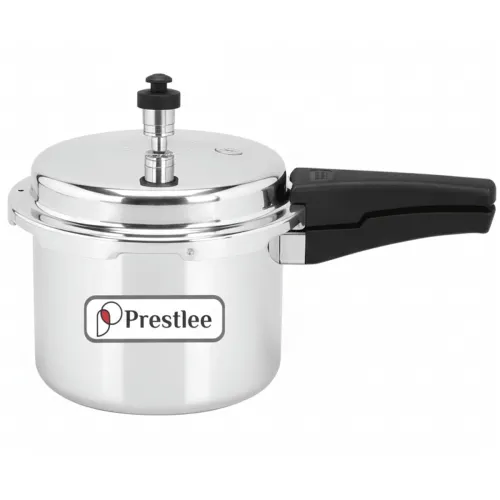 Image of Prestlee 2L & 3L Aluminium Pressure Cooker Combo Outer Lid Non Induction