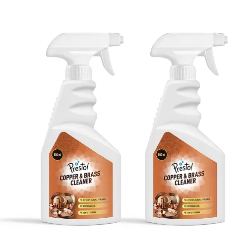 Image of Presto! Copper & Brass Cleaner Spray 500ml pack of 2