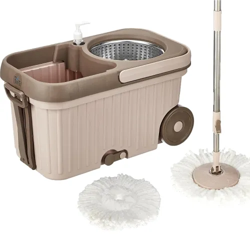 Image of Presto! Elite Spin Mop with Steel Wringer