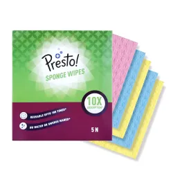 Presto! Multi-Purpose Sponge Wipes 5 Count