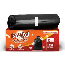 Presto! Premium Small Garbage Bags 17x20 Inch * pack of 30
