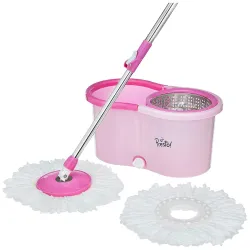 Presto! Spin Mop with Steel Wringer (Pink)