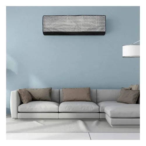 Image of PrettKrafts Waterproof Printed Ac Cover For Split Ac 1.5 Ton Indoor Unit