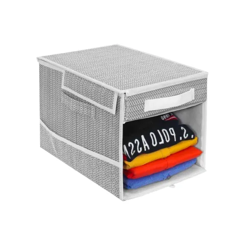 Image of PrettyKrafts 1 Pc Non Woven Shirt Stacker with 1 Removable Drawer