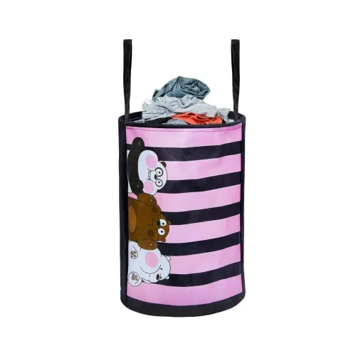 Image of PrettyKrafts 45L Laundry Basket for Clothes with Lid | Laundry Bag Foldable | Laundry Bag for Clothes