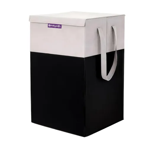 Image of PrettyKrafts 75L Foldable Laundry Basket