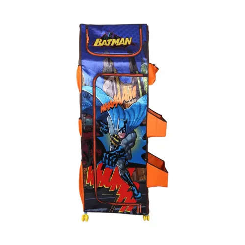 Image of PrettyKrafts Batmen Fun Closet 4 Shelves, Kids Folding Wardrobe