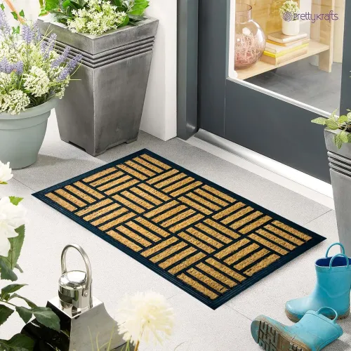 Image of PrettyKrafts Coconut Coir Door Mat 60×40 cm