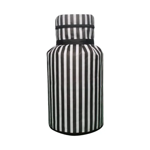 Image of PrettyKrafts Dustproof Printed LPG Gas Cylinder Cover | Full Size With Zippered LPG Gas Cylinder Cover | Durable and sty