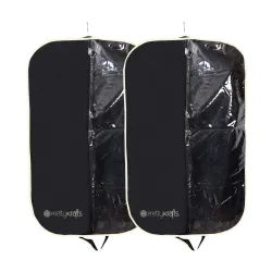 PrettyKrafts Half Transparent Blazer Cover| Suit Covers with Zip