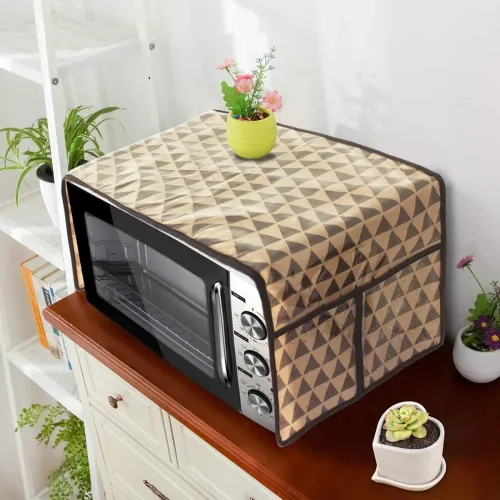 Image of PrettyKrafts Microwave Oven Top Dustproof Cover