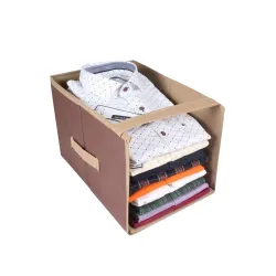 PrettyKrafts Non-Woven Foldable Shirt & Cloth Organizer