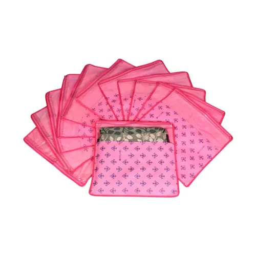 Image of PrettyKrafts Non Woven Saree Covers pack of 12