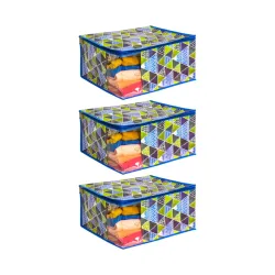 PrettyKrafts Saree Cover Large Set of 3