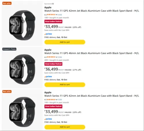 Image of Price drop on Apple Watch Series 11 