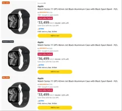 Price drop on Apple Watch Series 11