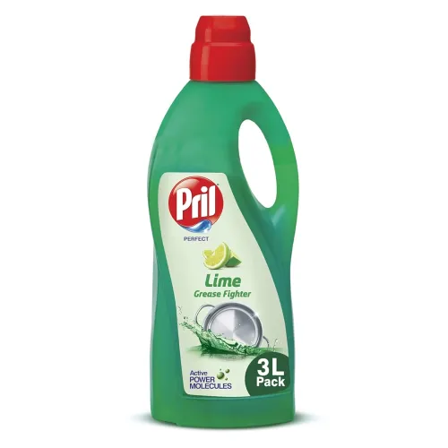 Image of Pril Lime Liquid Dishwash Gel - 3L