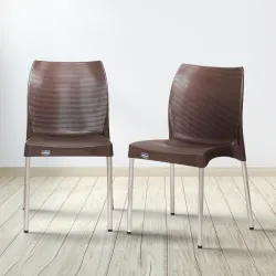 Prima Plastic Chair for Living Room Set of 2