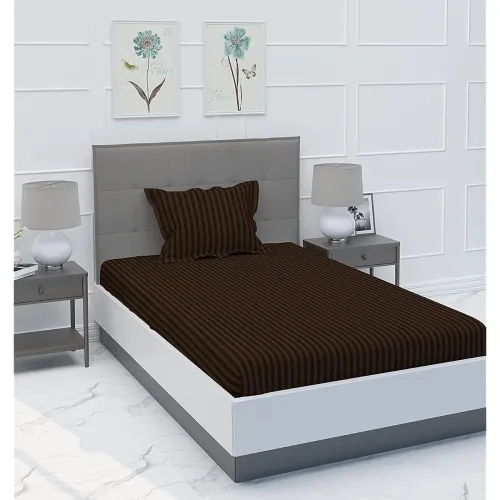 Image of Prime Collection Single Bedsheet with 1 Pillow Cover
