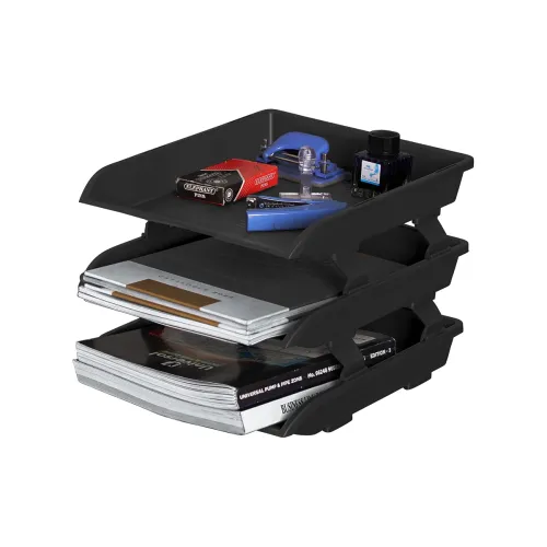 Image of Primelife 3-Layer Foldable File Tray Rack