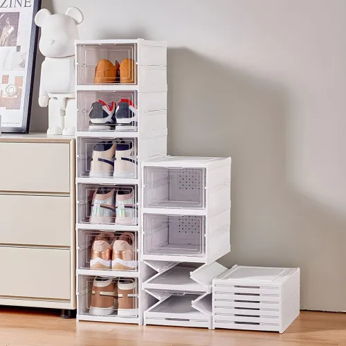 Image of Primelife Drop Front Foldable Shoe Organizer