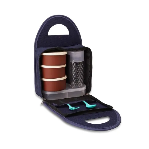 Image of Primelife Stainless Steel 3 Container and 1 Casserole Set 