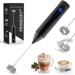 PRIMESKY Rechargeable Coffee Frother