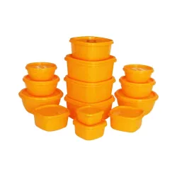 Princeware SF Plastic Storage Container Set 14-Pieces