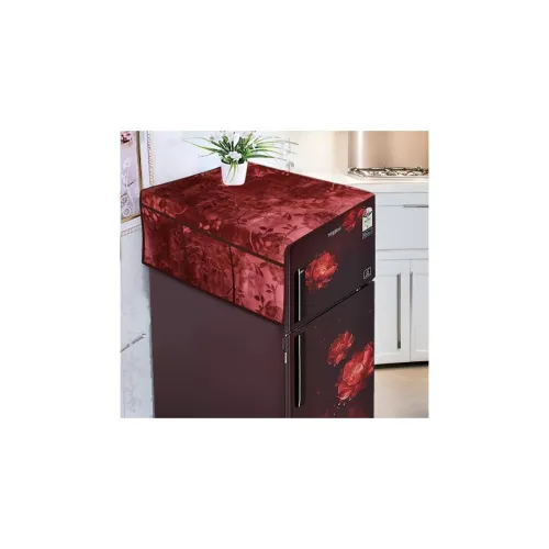 Image of Print Fridge Cover With Side Pockets