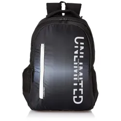 Priority 40litres Black Polyester College Bag 