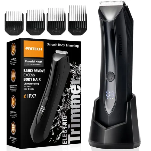 Image of PRITECH Body Hair Trimmer for Men 