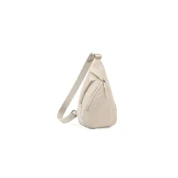 Priyana Lightweight Nylon Sling Backpack for Women & Men, Adjustable Shoulder Strap Crossbody Chest Bag with Smooth Zipper, Anti-Wrinkle Wear-Resistant Casual Travel