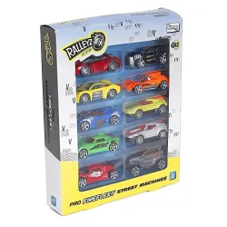 Pro Firefleet Street Machines Die-Cast Toy Cars, 10 Pack