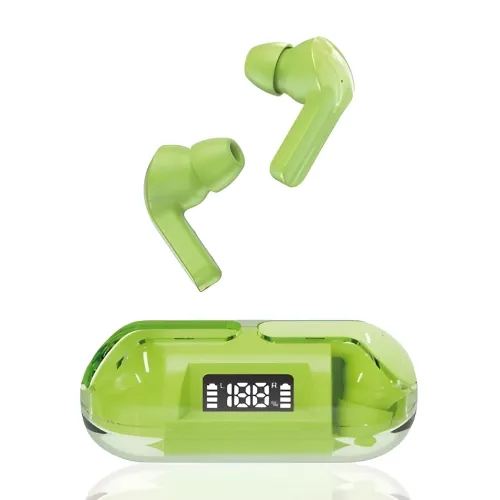 Image of PRO Transparent TWS Bluetooth Earbuds with Display + ENC